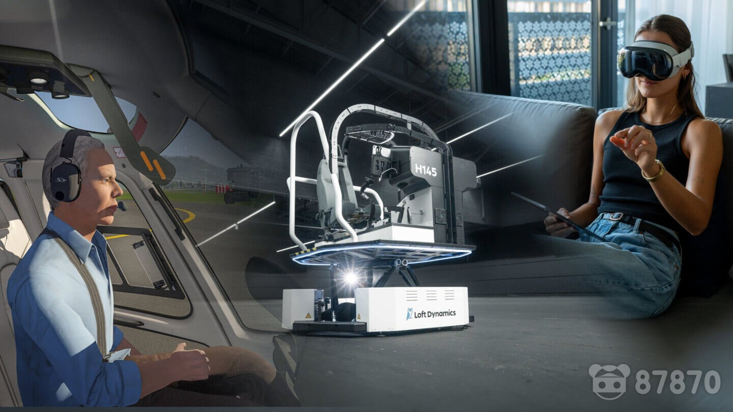 Loft Dynamics完成2400万美元B轮融资，加速VR飞行训练拓展至商用航空